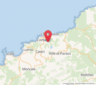 Map of Santa-Reparata-di-Balagna, Corsica