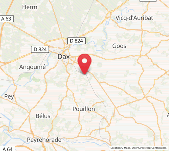Map of Saugnac-et-Cambran, Nouvelle-Aquitaine