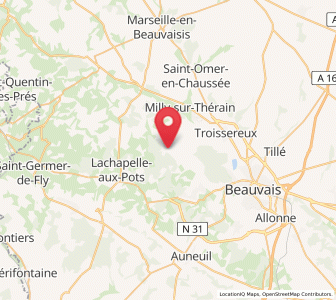 Map of Savignies, Hauts-de-France