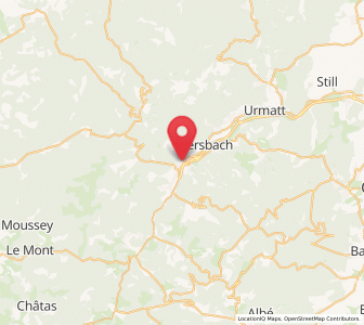 Map of Schirmeck, Grand Est