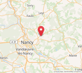 Map of Seichamps, Grand Est