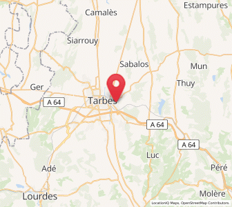 Map of Séméac, Occitanie