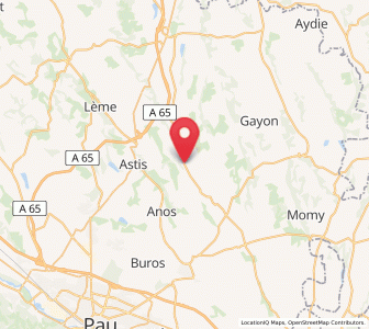 Map of Sévignac-Thèze, Nouvelle-Aquitaine