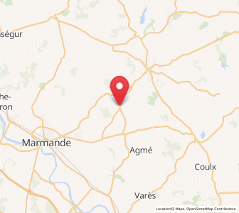 Map of Seyches, Nouvelle-Aquitaine
