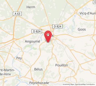 Map of Seyresse, Nouvelle-Aquitaine