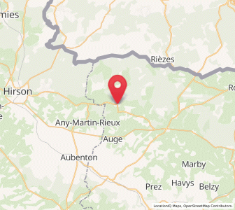Map of Signy-le-Petit, Grand Est