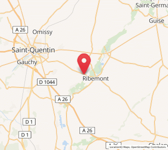 Map of Sissy, Hauts-de-France