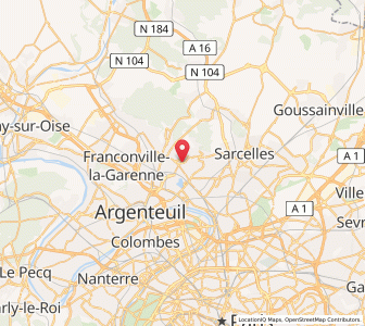 Map of Soisy-sous-Montmorency, Île-de-France