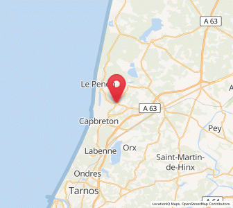 Map of Soorts-Hossegor, Nouvelle-Aquitaine