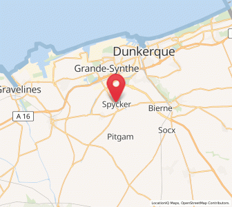 Map of Spycker, Hauts-de-France