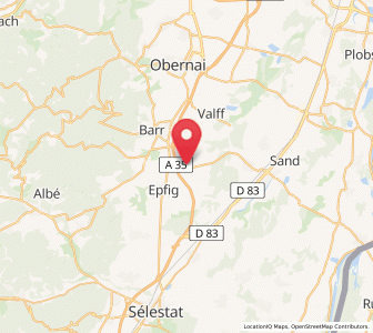 Map of Stotzheim, Grand Est