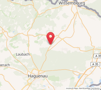 Map of Surbourg, Grand Est