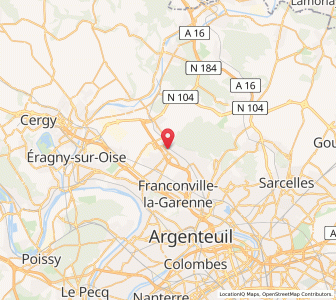 Map of Taverny, Île-de-France