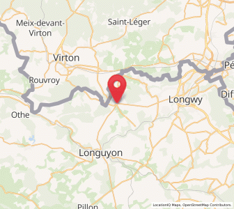 Map of Tellancourt, Grand Est