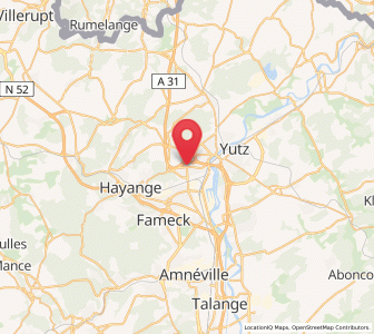 Map of Terville, Grand Est