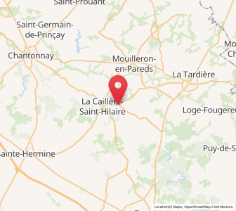 Map of Thouarsais-Bouildroux, Pays de la Loire