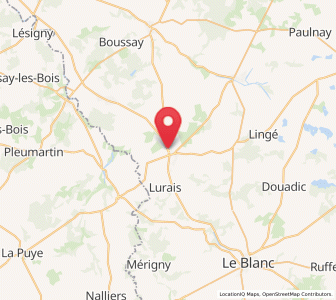 Map of Tournon-Saint-Pierre, Centre