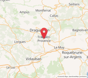 Map of Trans-en-Provence, Provence-Alpes-Côte d'Azur