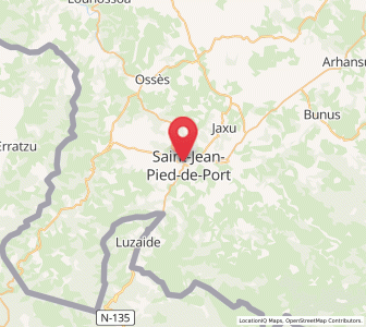 Map of Uhart, Nouvelle-Aquitaine