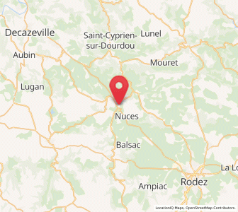 Map of Valady, Occitanie