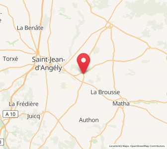 Map of Varaize, Nouvelle-Aquitaine
