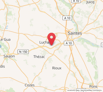 Map of Varzay, Nouvelle-Aquitaine