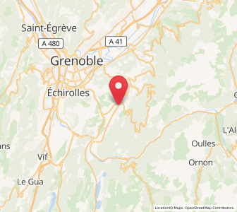 Map of Vaulnaveys-le-Haut, Auvergne-Rhône-Alpes