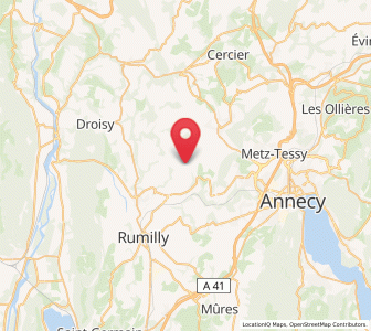 Map of Vaulx, Auvergne-Rhône-Alpes