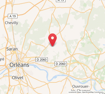Map of Vennecy, Centre