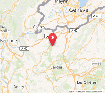Map of Vers, Auvergne-Rhône-Alpes