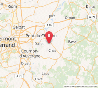 Map of Vertaizon, Auvergne-Rhône-Alpes