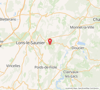 Carte : Vevy, Bourgogne-Franche-Comté