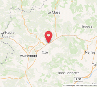 Map of Veynes, Provence-Alpes-Côte d'Azur