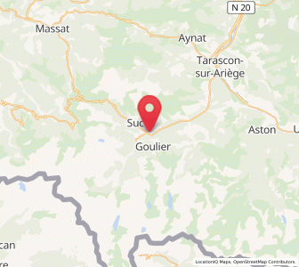 Map of Vicdessos, Occitanie