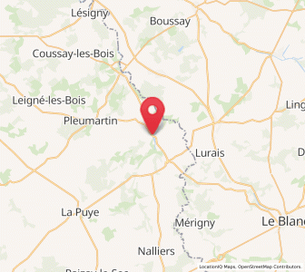 Map of Vicq-sur-Gartempe, Nouvelle-Aquitaine