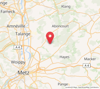 Map of Vigy, Grand Est