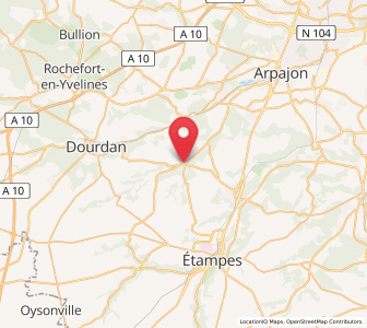 Map of Villeconin, Île-de-France