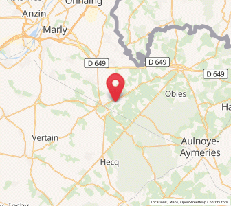 Map of Villereau, Hauts-de-France