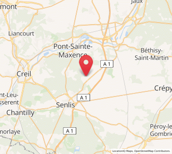 Map of Villers-Saint-Frambourg, Hauts-de-France