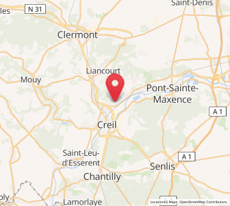 Map of Villers-Saint-Paul, Hauts-de-France