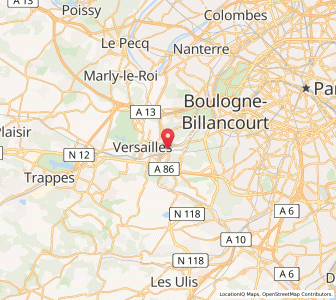 Map of Viroflay, Île-de-France