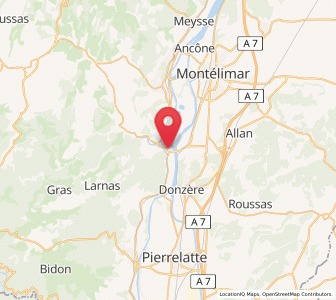 Map of Viviers, Auvergne-Rhône-Alpes