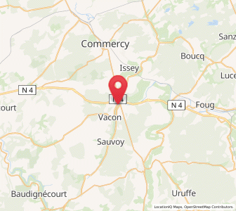 Map of Void-Vacon, Grand Est