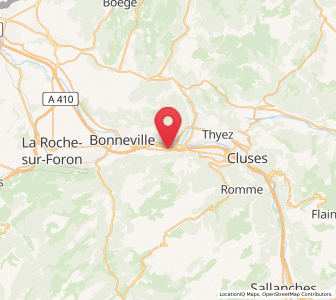 Map of Vougy, Auvergne-Rhône-Alpes