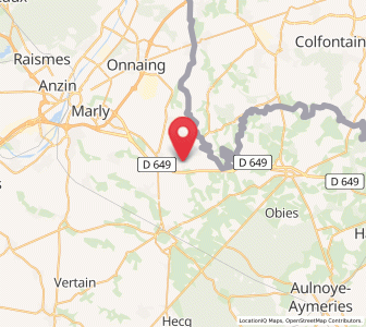 Map of Wargnies-le-Grand, Hauts-de-France