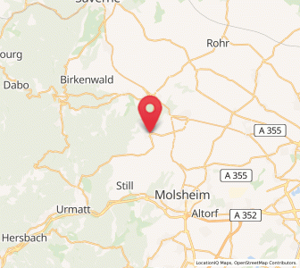 Map of Westhoffen, Grand Est