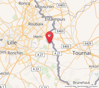 Map of Willems, Hauts-de-France