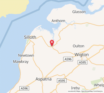Map of Abbey Town, EnglandEngland