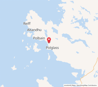 Map of Achiltibuie, ScotlandScotland