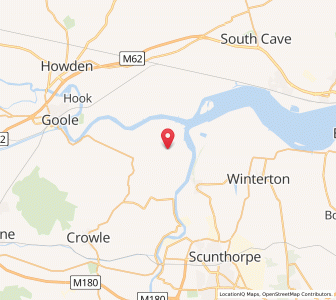Map of Adlingfleet, EnglandEngland